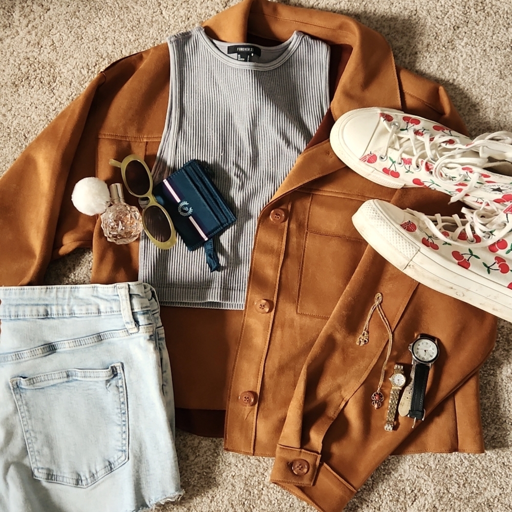 Vintage leather jacket